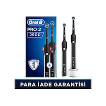 Oral-B Pro 2900 Elektrikli Diş Fırçası Siyah 2'li