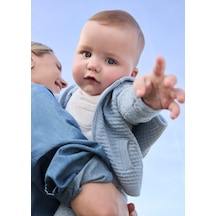 Mayoral Erkek Bebek Örgü 3 Lü Set - Mayoral - Açık Mavi - 18-ay