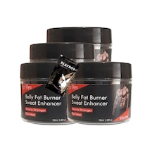 Süper Belly Fatburner Eritmek Için Masaj Bakım Kremi 4x100 Ml+1 Adet Jel İle