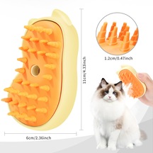 Justie Pet Minik Kedi Tasarımlı Buharlı Kedi Tarağı