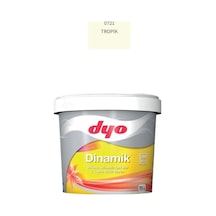 Dyo Dinamik Silikonlu Silinebilir Ipek Mat Iç Cephe Duvar Boyası Renk:tropik Miktar:7.5 L