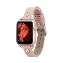Apple Watch Uyumlu Deri Kordon Visby 38-40-41mm Nu2 Diğer