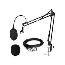 Lastvoice Nb39PSX Set Stüdyo Masa Mikrofon Standı Pop Filtre XLR