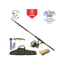Albastar Tam Takım Profesyonel Surf Olta Seti Tts013 420Cm-Standart