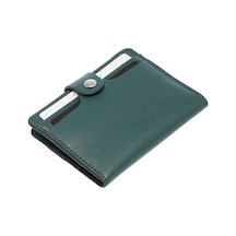 Tergan Haki Deri Unisex Kredi Kartlık - S1kk00001653-s8h Yeşil