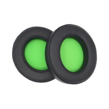 Geeksen Kulaklık Kulaklıklar Protein Deri Sünger Kulaklıklar Razer Kraken 7.1 V2 Yeşil Yeşil