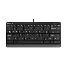 A4 Tech Fk11 Q Usb Kablolu Mm Mini Gri Siyah Klavye