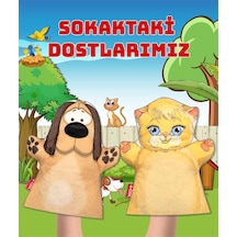 2 Parça Tox Sokaktaki Dostlarımız Keçe El Kukla Set . Eğitici Oyu