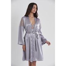 Pierre Cardin 6955 Kadın Saten Altılı Set - Royal ROYAL