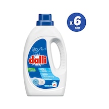 Dalli Beyaz Çamaşır Ağır Lekeler İçin Sıvı Çamaşır Deterjanı 120 Yıkama 1 Koli / 6 Adet Set