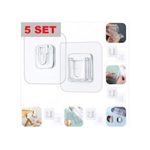 Geçmeli Klips Eşya Sabitleme Askısı 5 Set 7/8 Yaş