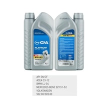 Gva 5W-30 Platinum Partiküllü DPF Tam Sentetik Motor Yağı