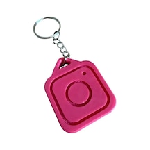 Nfc Anahtarlık - İnstagram Anahtarlık Pembe Model 2 3,5 Cm