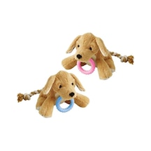 Karlıe - 518 - Peluş Köpek - Edntrend - Yavrusu Oyuncak