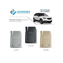 Opel Crossland 2017 Ve Sonrası 4d Oto Paspas Profesyonel Bej