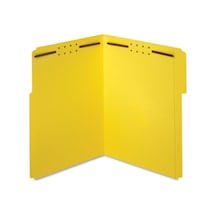 Pendaflex Bağlantı Elemanı Klasörleri, 1/3 Kesim, Güçlendirilmiş Tab, 2 Bağlantı Elemanı, Mektup Boyutu, Sarı, Kutu Başına 50 Klasör 22940 0
