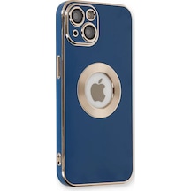 Newface Apple İphone 14 Plus Kılıf Store Silikon - Mavi