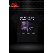 Noıssey Fear Factory Metal Kodsiyahsaw Siyah