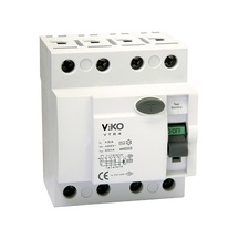 Viko 4P 40A 300Ma Kaçak Akım Koruma Rölesi - Yangın Koruma
