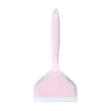 Pembe 1 Adet Silikon Spatula Mutfak Eşyaları Sığır Eti Yumurta Mutfak Kazıyıcı Geniş Pizza Pişirme Aracı Kürek Yapışmaz Spatula Pişirme Gereçleri