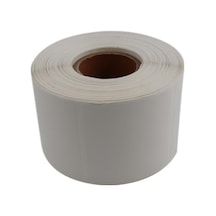 60mm X 60mm Vellum Etiket - 800 Adet 124-Pembe