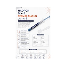 Hadron Mx-42 Termal Macun 2g - Gri
