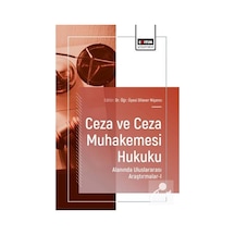Ceza Ve Ceza Muhakemesi Hukuku Alanında Uluslararası Araştırma...