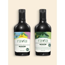 Ravla Organik Zeytinyağı Bebek Çocuk Yüksek Polifenol 500 ML + Organik Erken Hasat Zeytinyağı İçimlik 500 ML