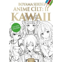 Anime Boyama Cilt 2 - Kawaii- Teras Kitap