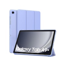 Samsung Galaxy Tab Uyumlu A9 Plus X210 X213 X215 X217 Kılıf Pu Deri Smart Standlı Case