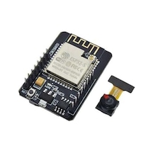 Esp32-cam Wifi Bluetooth Geliştirme Kartı + Ov2640 Kamera Modülü 2mp Çözünürlük Iot Akıllı Sistemler İçin Arduino Uyumlu
