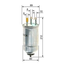 Volvo S60 D5 Yakit Filtresi 2.4 2005-2010 Bosch 09864b2004