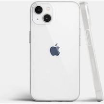 Fitcase İphone 15 Kılıf Kamera Korumalı Silikon Şeffaf Arka Kapak