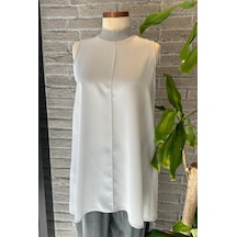 Oe25y939725 Omelya Basic Tunik Gri