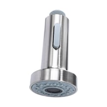 1 Adet Mutfak Lavabosu Aşağı Çekin Musluk Nozul Püskürtücü Fırçalanmış Su Musluk Duş Başlığı Kolay Yemek Yıkama Ve Yüzük İçin Fırçalı Nikel