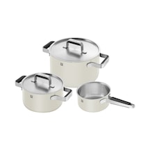 Zwilling Pure Tencere Seti 3 Parça Fildişi Zw-1028807 Zwilling Renkli