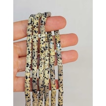 Jasper Taşı Silindir Kesim 5.5x7.5mm Dizi 49314