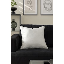 Alya Kırlent Kılıfı Ekru 40x40 Ekru
