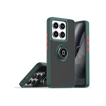 Xiaomi Mi 15 Kılıf Montreal Yüzüklü Silikon Kapak - Yeşil 0.2M-Çok Renkli