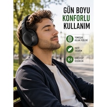 3.2 Cm Sürücülü Ergonomik Kablosuz Kulaklık - Bayi Depom