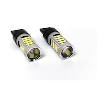 Femex Premium T20 7443 9W Led Ampul Çift Duy Beyaz 2835 Chip Merc