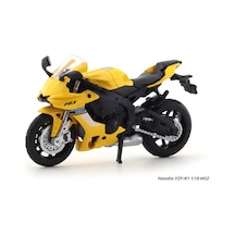 Yamaha Yzf-r1 Sarı 1/18 Motosiklet Diecast Model