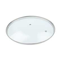 Tüm Tencere ve Tavalara Uygun Kaliteli Cam Kapak 18 cm