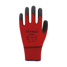 Tr İstweld Mine Polyester Örme Nitril Eldiven 10 Xl 12 Adet Diğer