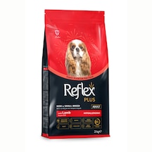 Reflex Plus Kuzu Etli Mini ve Küçük Irk Yetişkin Köpek Maması 3 KG