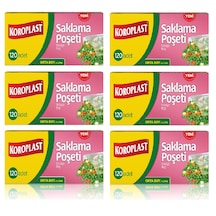 Koroplast Saklama Poşeti Orta Boy 24 X 38 Cm 120 Li X 6 Paket