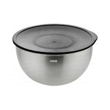 Nehir Silver Çelik 9 Parça Karıştırma Kabı Seti