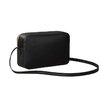 Calvin Klein Foil Logo Elongated Kadın Siyah Camera Bag-9157 Siyah