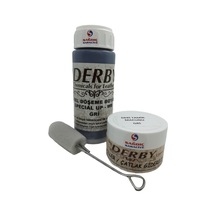 Derby Gri Oto Döşeme Boyası ve Gri Deri Tamir Macunu