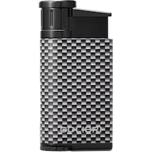 Evo Tek Torch Pürmüz Gümüş Karbonfiber Puro Çakmağı